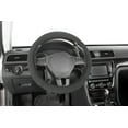 thumbnail image 4 of Skechers 1 Piece Car Steering Wheel Cover Memory Foam Polyester Black - Universal Fit, 23SK13, 4 of 9
