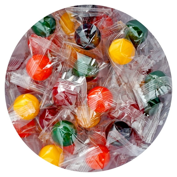 Jawbreakers Candy, 1 Pound Candy Bulk Approx. 85 Pieces, Individually Wrapped, Jaw Breakers