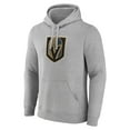 thumbnail image 2 of Men's Gray Vegas Golden Knights Primary Team Logo Pullover Hoodie, 2 of 3