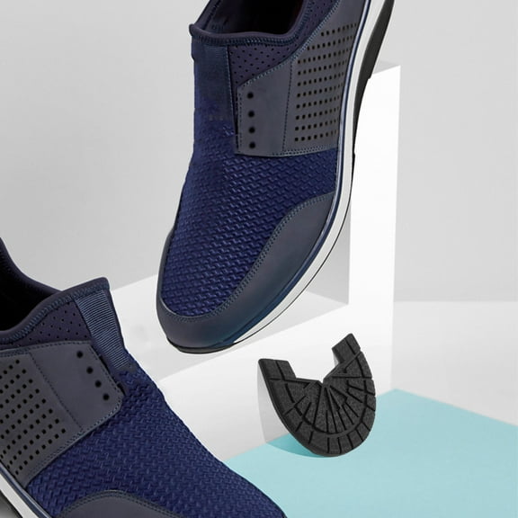 LEORX Heel Pads Rubber 1 Pair 3.10X2.02X0.12in