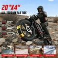 thumbnail image 5 of UL2849 Folding Electric Bike for Adults, 1000W Motor, 20"x4" Fat Tire,48V/17.5AH, 5 of 5