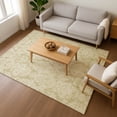 thumbnail image 7 of Addison Rugs Mayfield Premium Machine Washable Transitional Damask Tan Rectangle Rug, 10' x 14', 7 of 7