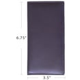 thumbnail image 5 of Purple Basic Leather Checkbook Cover, 5 of 6