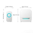 LYTiang Doorbell Wireless Home Outdoor Super Remote Control Ding Dong