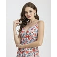 thumbnail image 5 of Moomaya Sleeveless V Neck A-Line Printed Dress - Women's Boho A-Line Dress, 5 of 9