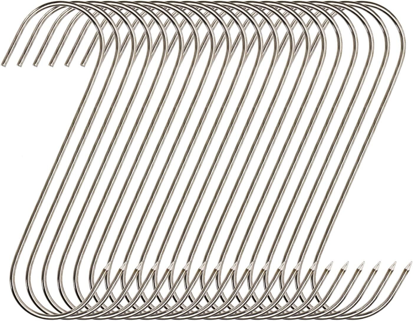 4.5 Inch Meat Hook, 20 Pieces Meat Hooks for Butchering Hanging Beef