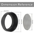 thumbnail image 5 of 51mm Espresso Dosing Funnel and Stainless Steel Puck Screen, Magnetic Espresso Accessories Coffee Dosing Ring, Reusable Espresso Puck Screen Fits 51mm Portafilter Funnel, Reusable Strainers Tools, 5 of 9