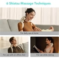 thumbnail image 5 of Eligible Cordless Neck Massager for Pain Relief Deep Tissue, Shiatsu Shoulder Massager with Heat, Massage Tools for Trapezius, Lymphatic Drainage, Relaxation Therapy, HSA Items, 5 of 6