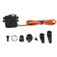 thumbnail image 1 of RC coche metal micro servo bajo ruido impermeable estable Metal Gear micro servos con 25t buffer servo brazo para RC coches, 1 of 8