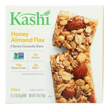 Honey Almond Flax Granola Bars - Case of 8 - 6/1.2 OZ