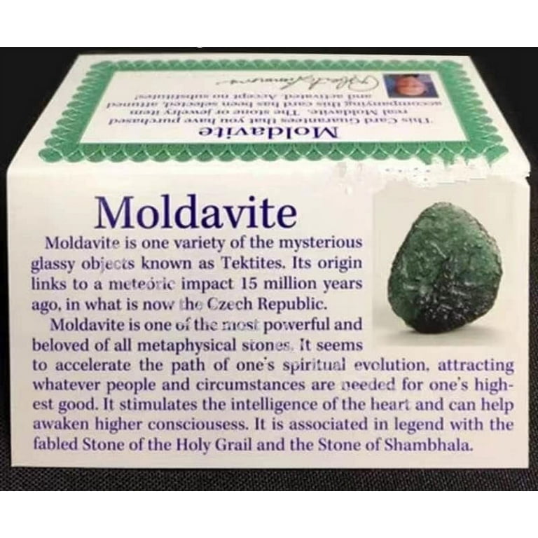 TAMHOPE Pendentif Moldavite Aerolites Collier De Météorite