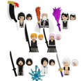 thumbnail image 1 of Bleach Anime Cartoon Ulquiorra Building Blocks Mini Action Figures Bricks Educational Model Christmas Gift Toys Children, 1 of 1