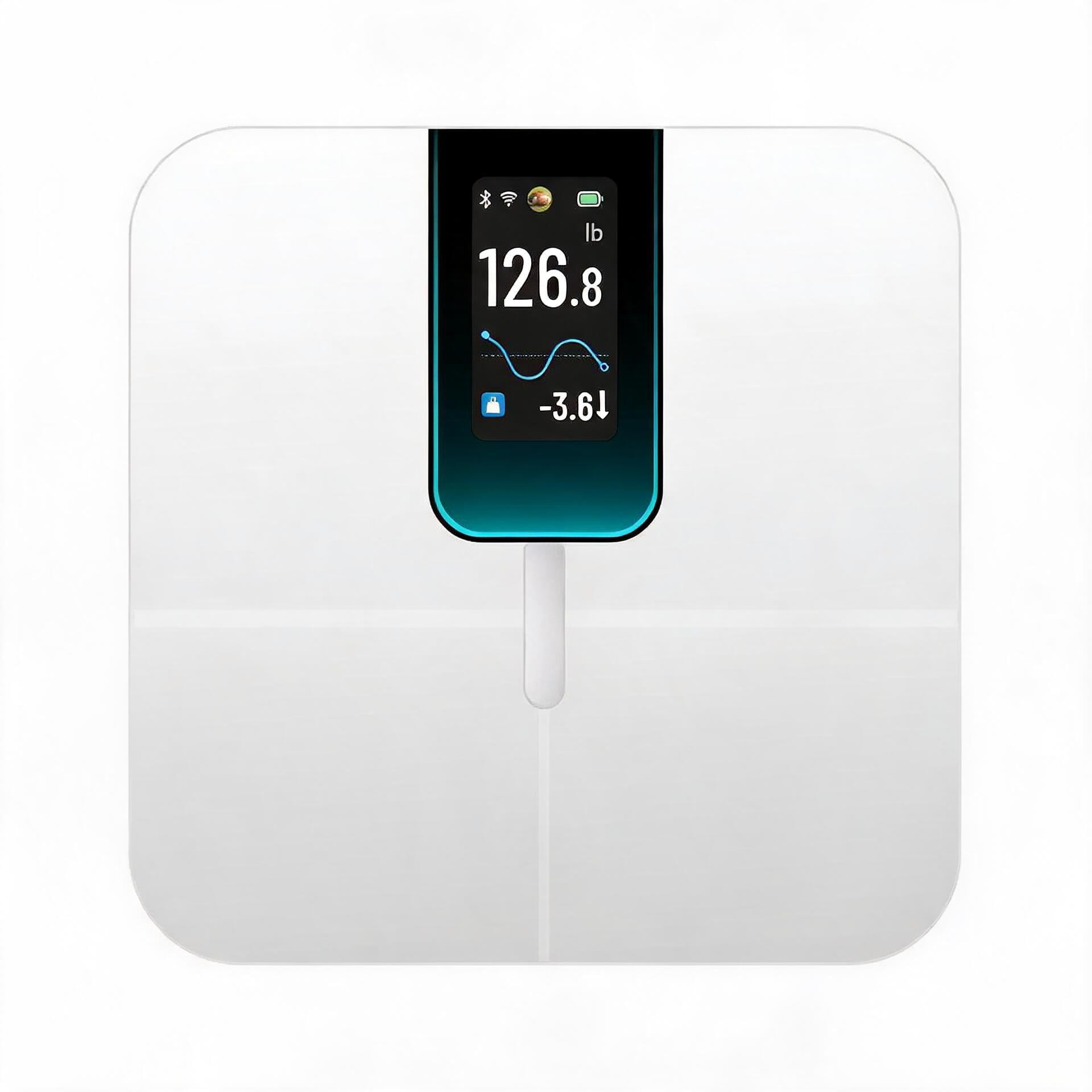 Smart Scale with Large Display for Weight BMI and Muscle Mass Measurement
