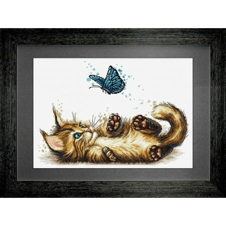 UPC: 4840746065637 | Playful Kitten B7013L Counted Cross-Stitch Kit