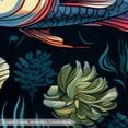thumbnail image 3 of Fish High-Quality Polyester Indoor Floor Mat - Durable and Soft Rug for Living Room, Bedroom, and Office - Carpet with Right Angle Design - Easy to Clean and Maintain, 3 of 6