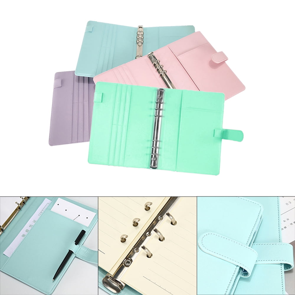Diary Stationery Rings Binder Notebook Cover Inner Pages Loose-leaf Refill 