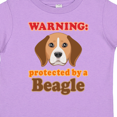 thumbnail image 4 of Inktastic Beagle Dog Gifts Protected By Boys or Girls Toddler T-Shirt, 4 of 5