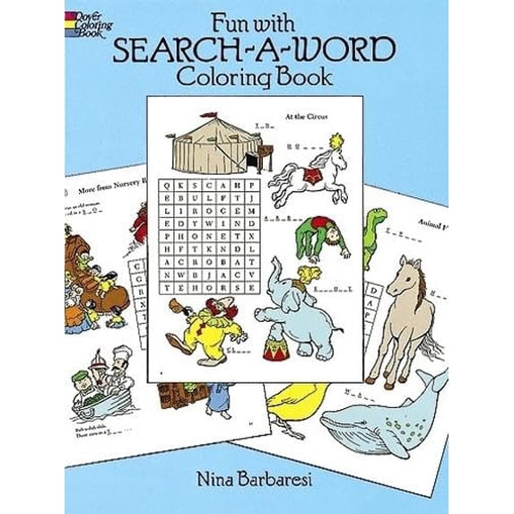 Pre-Owned Fun with Search-A-Word Coloring Book (Paperback) 0486263274 9780486263274