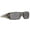Black, variant on Heliostat Sunglasses, Wrap Polarized Eyeglasses with Prizm Lenses, Size 61, Clear/Prizm Sapphire Polarized