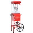 thumbnail image 3 of Machine à Maïs Soufflé Vintage Rouge 6 Oz en Acier Inoxydable avec Chariot Mobile et Rangement - Popper Style Cinéma Rétro pour Usage Domestique et Commercial, 3 of 6