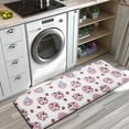 thumbnail image 3 of White Cow Milk Strawberry Pattern Kitchen Rug Mat,Kitchen Runner Rugs Non Skid Washable,Decorative Kitchen Floor Mats for Kitchen,Sink,Laundry,17"x47.2", 3 of 7