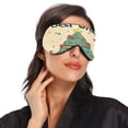 thumbnail image 2 of IAUYY Sleep Mask, Super Soft Eye Masks with Adjustable Strap, Lightweight Comfortable Blindfold,Perfect Blocks Light for Men Women A Best Wishes, 2 of 7