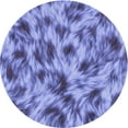 thumbnail image 1 of Ahgly Company Tapis Rond Lavable en Machine Intérieur Transitionnel Bleu Ardoise, 3 Pieds Rond, 1 of 7
