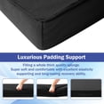 thumbnail image 4 of Outdoor Chair Cushions Set of 4 19x19x3 inches Waterproof Patio Seat Cushions with Handle and Ties Navy Blue Durable Comfortable, 4 of 7