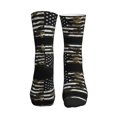 thumbnail image 2 of Women's Men's America Camouflage Flag Colorful Novelty Pattern Crew Athletic Socks, 2 of 7
