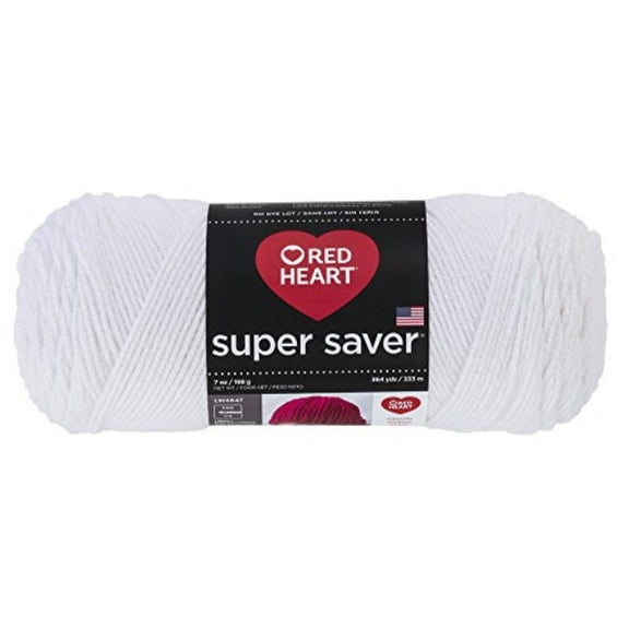 Red Heart Yarn White