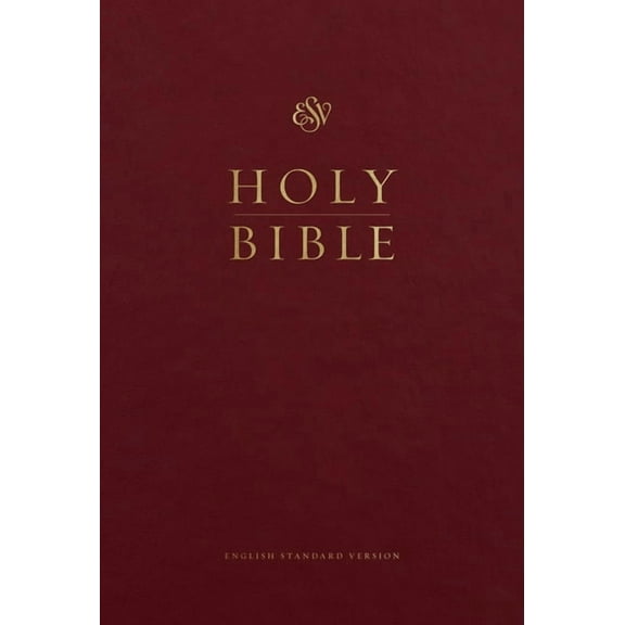 ESV Pew and Worship Bible, Large Print (Burgundy), (Hardcover)