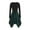 Green, variant on Gothic Dress Pay Attention to Detail Halloween Dress for Women Girls Black Gothic Dress Long Sleeves Polyester Ruffle Dress with Bows