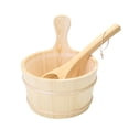 thumbnail image 4 of Pitycbo 4L Wooden Barrel Sauna Accessories Large Capacity Traditional Bathroom Equipment, 4 of 9