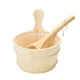 thumbnail image 4 of Barril de sauna de madera de 4L, gran capacidad, portátil, tradicional, accesorios de baño, SPA, 4 of 9