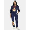 thumbnail image 3 of Disney Winnie the Pooh Women's Graphic Sweatshirt with Long Sleeves, Sizes XXS-XXL, 3 of 5
