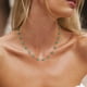 thumbnail image 2 of Collar LADYGD de Cuentas Turquesa con Baño de Oro 14K de 45 cm, 2 of 6