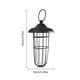 thumbnail image 1 of Comedero para pájaros al aire libre, soporte colgante para bolas de grasa, comedero metálico para pájaros, dispensador de comida para pájaros, 1 of 7