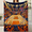 30 inch * 40 inch, variant on Women's Basketball Opening Night Arena Energy Throw Blanket, Bright Court Arcs, Confetti and Crowd Wave Sports Fan Bed or Couch Decor Gift