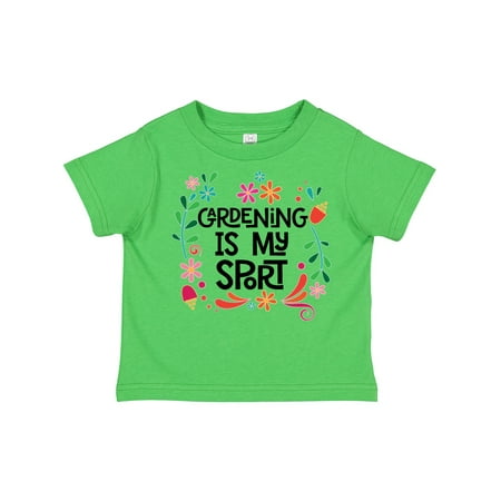 

Inktastic Gardening is My Sport Gift Toddler Toddler Girl T-Shirt