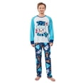 thumbnail image 3 of AIGUR Family Matching Christmas Pajama Set Christmas Pajamas for Family, Long Sleeve Snowman Print Tops + Pants Set Sleepwear Loungewear, 3 of 10