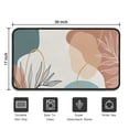 thumbnail image 5 of Brown Boho Abstract and Plant Pattern Door Rugs,Washable Non Slip Door Mats Indoor,Decorative Door Mats,Entry Mat Indoor for Entrance,Bedroom,Kitchen,Bathroom,30"x17", 5 of 6