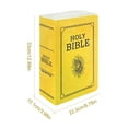 thumbnail image 3 of Yiaieng Novelty Plush Stuffed Animal, Bible Pillow Book Plush That Opens Religious Party Favors Gifts for Kids(yellow), 3 of 10