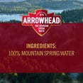 thumbnail image 2 of ARROWHEAD Spring Water, 20 fl oz Plastic Bottles (28 Pack), 2 of 5