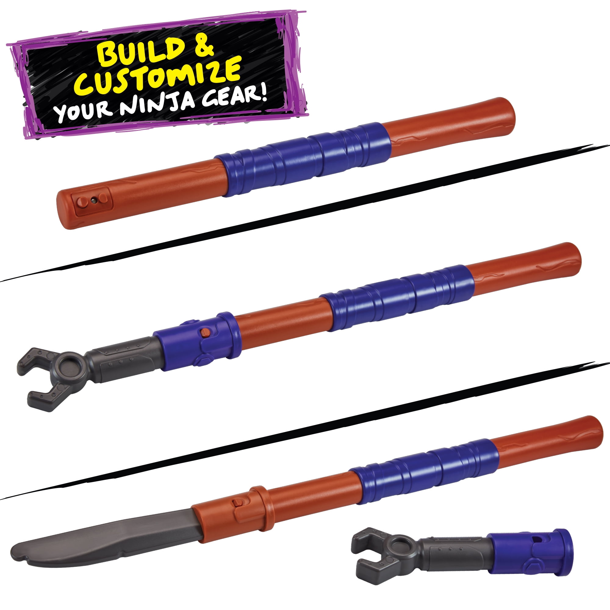 Tales of Teenage Mutant Ninja Turtles: Mutations Build N Battle Donatello Bo Staff Basic Role Play Set by Playmates Toys