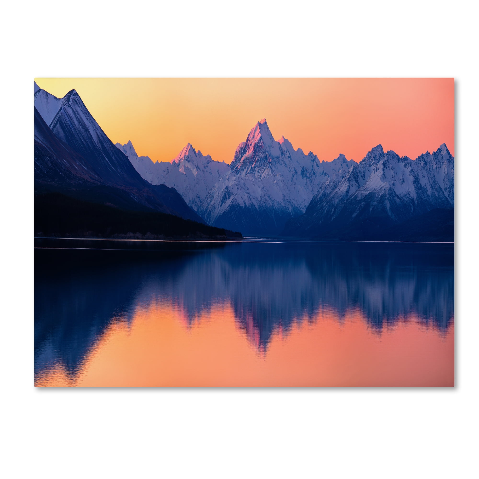 Trademark Fine Art 'Mount Cook New Zealand' Canvas Art by Daniel Murphy