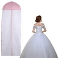 thumbnail image 3 of Anvazise Breathable Wedding Prom Dress Gown Garment Clothes Cover Dustproof Storage Bag, 3 of 7