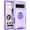 purple, variant on New For Google Pixel 6 Pro Slim Case,Luxury Hybrid Hard PC and TPU Rugged Bumper 3-In-1 Rotatable Magnetic Ring Kickstand Four Corner Guard Shockproof Anti-Scratch Back Phone Cover.5 Color