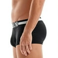 thumbnail image 2 of PEASKJP Mens Panties Big and Tall Men's Original Series Boxerjock Boxer Briefs (Black,XXL), 2 of 4
