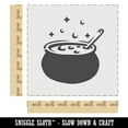 thumbnail image 2 of Witch's Bubbling Cauldron Magic Halloween DIY Cookie Wall Craft Stencil - 7.0 Inch, 2 of 5