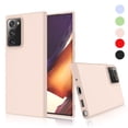 thumbnail image 1 of Takfox Compatible for Galaxy Note 20 Ultra Silicone Case, Galaxy Note 20 Ultra Slim Liquid Case, Gel Rubber Bumper with Microfiber Lining Girl Women for Samsung Galaxy Note 20 Ultra Case-Pink, 1 of 7